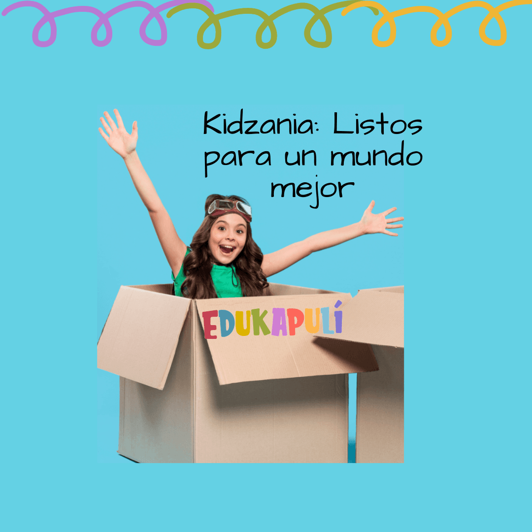 niña metida en una caja jugando