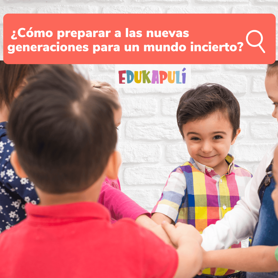 niños tomados de la mano en circulo